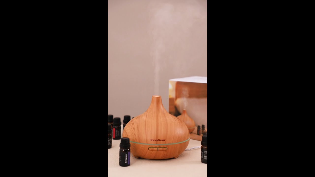 Christmas Gift idea -Add fragrances to your home with InnoGear Essential oil and Diffuser set