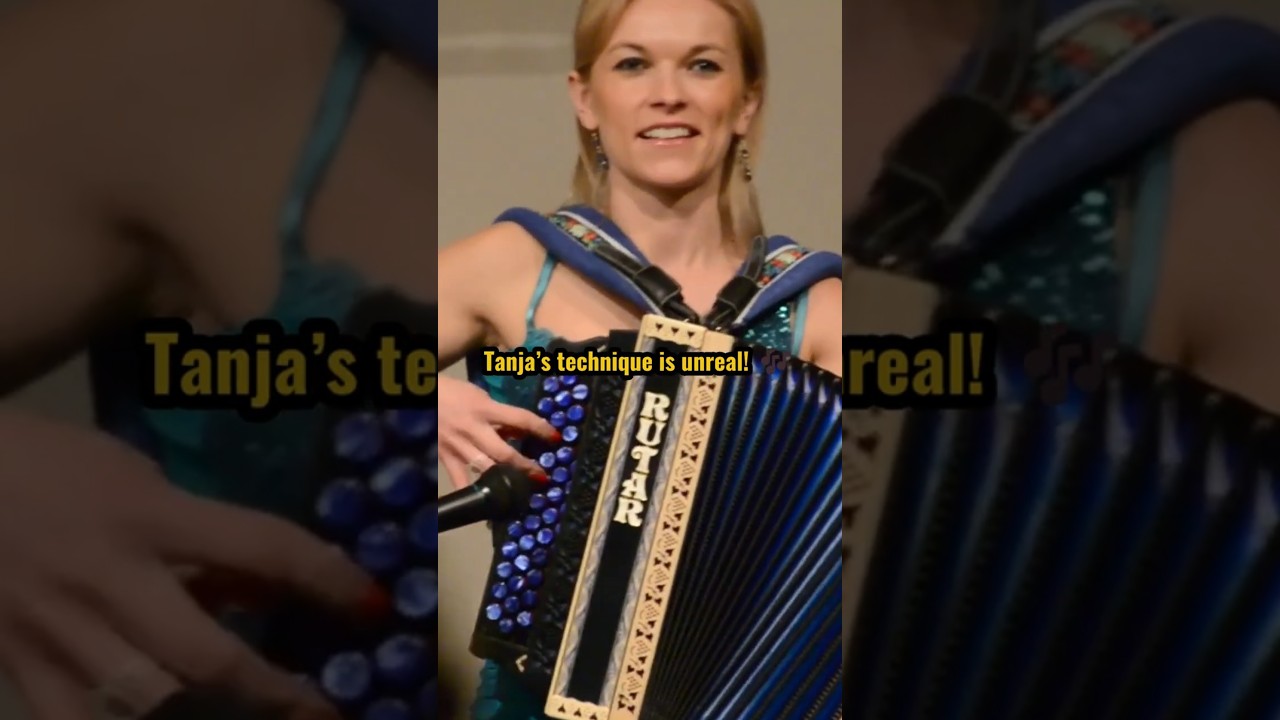 Tanja's Accordion Technique Is INSANE 🪗 #Navihanke #Shorts