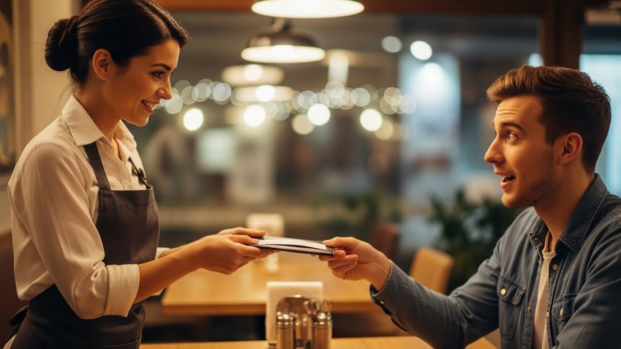 The Waitress Helped a Young Man—What Happened Next