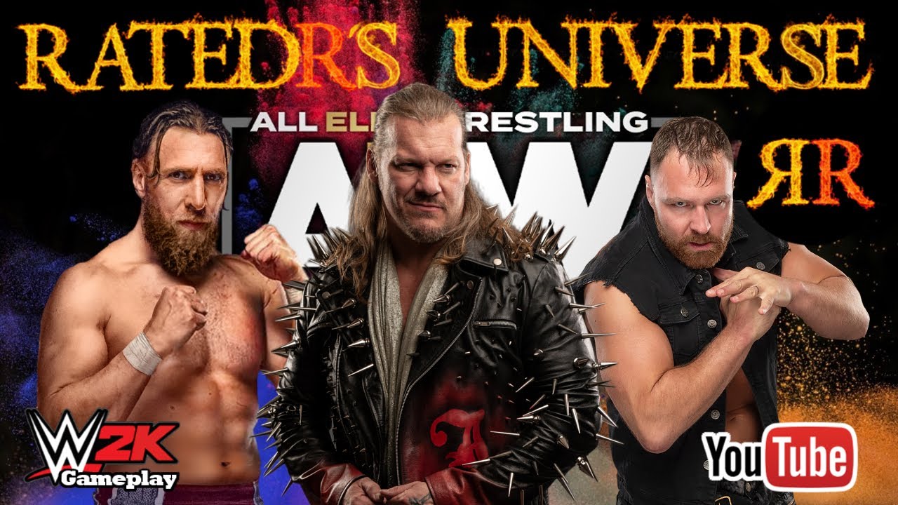 Gameplay WWE2K22 - Bryan Danielson vs. Chris Jericho vs. Jon Moxley