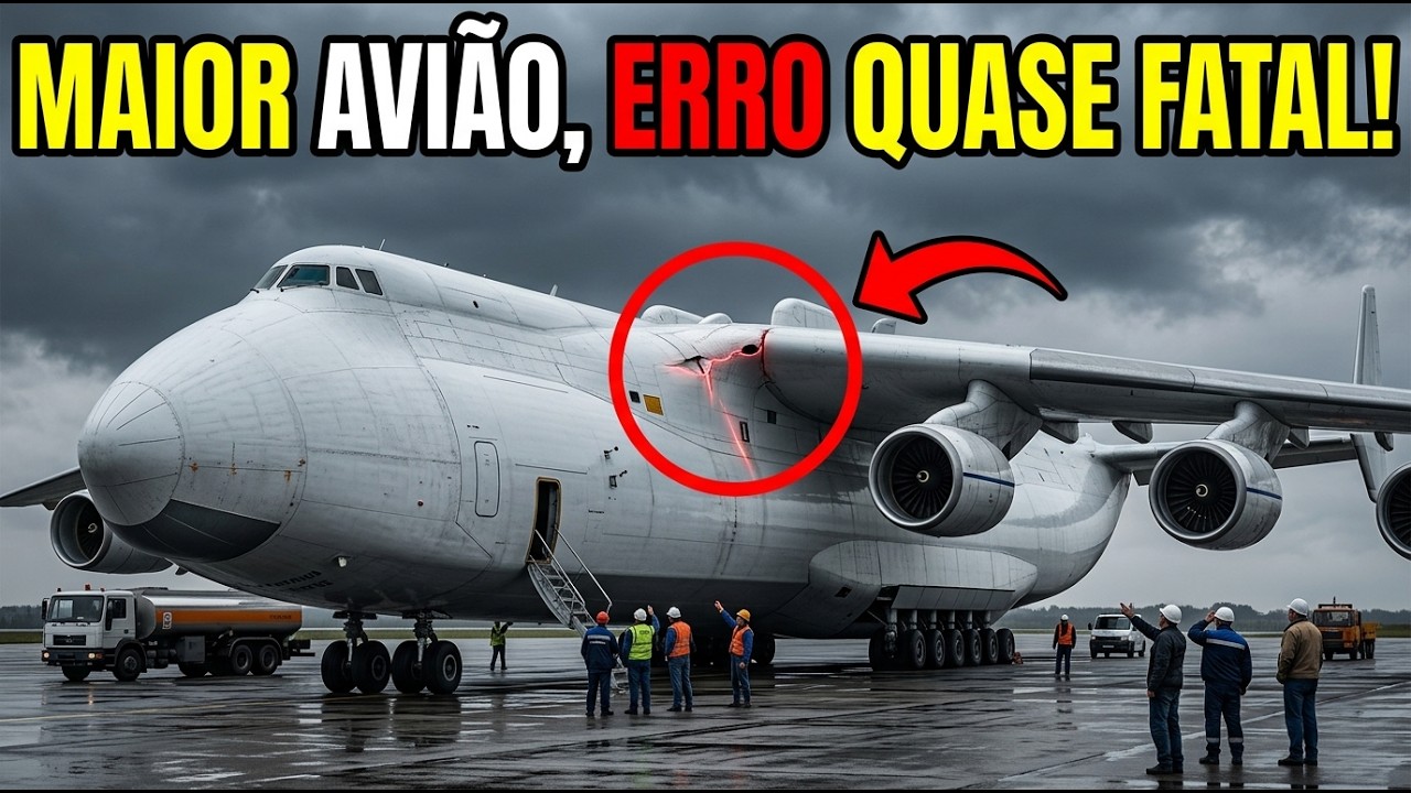 O maior avião já construído… e o erro que quase o destruiu