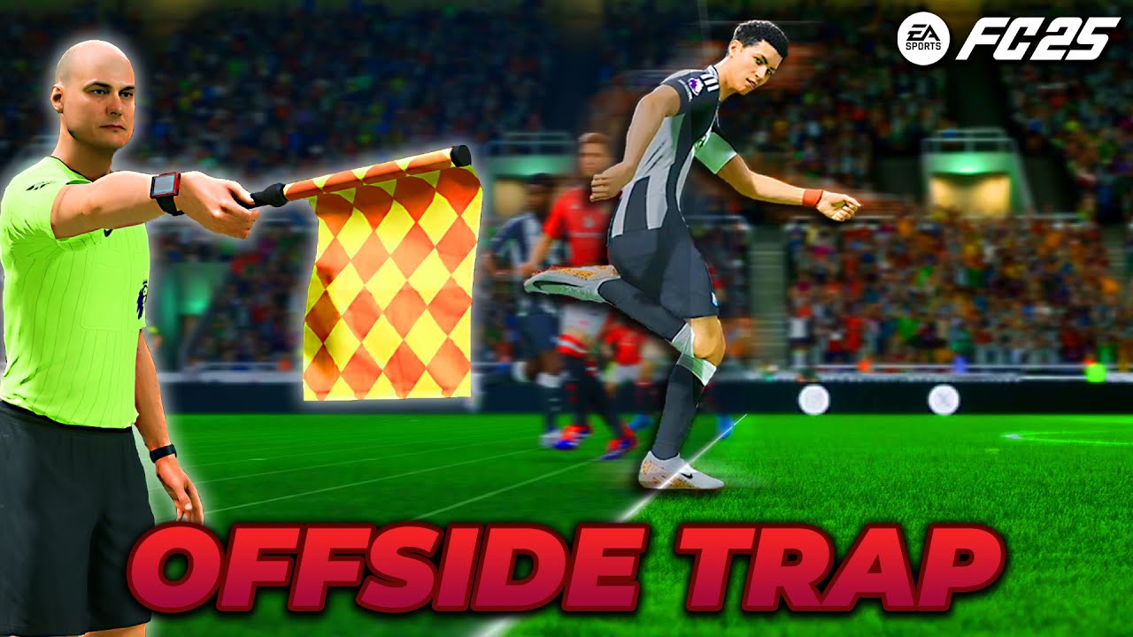 GAK BISA TEMBUS ❗❗ Kita Menjebak Lawan Dengan Strategi Offside Trap