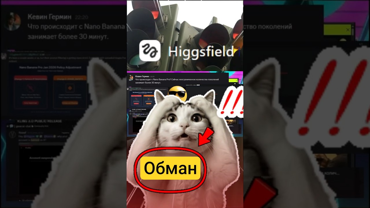 ☝️ HIGGSFIELD = ОБМАН  ?? Не покупай подписку  Higgsfield, пока не посмотришь👀