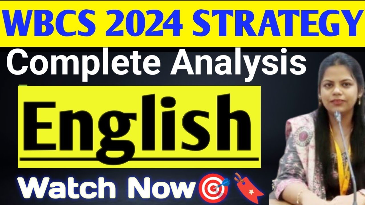 WBCS Prelims 2024 এ ENGLISH এ কীভাবে 20+Score করবে?Grammar এর Important Topic কোনগুলো? Best strategy