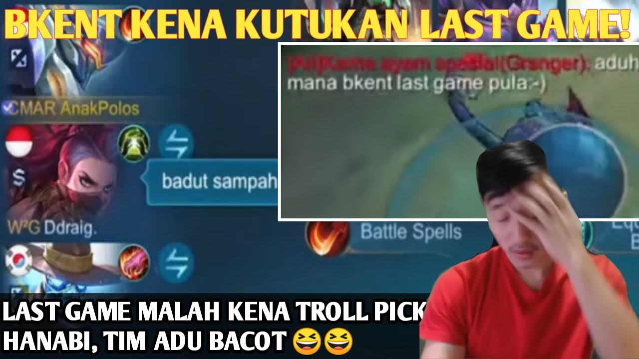 BKENT STRESS DITROLL HANABI FEEDER,, SALING ADU BACOT SEPANJANG GAME WKWK..