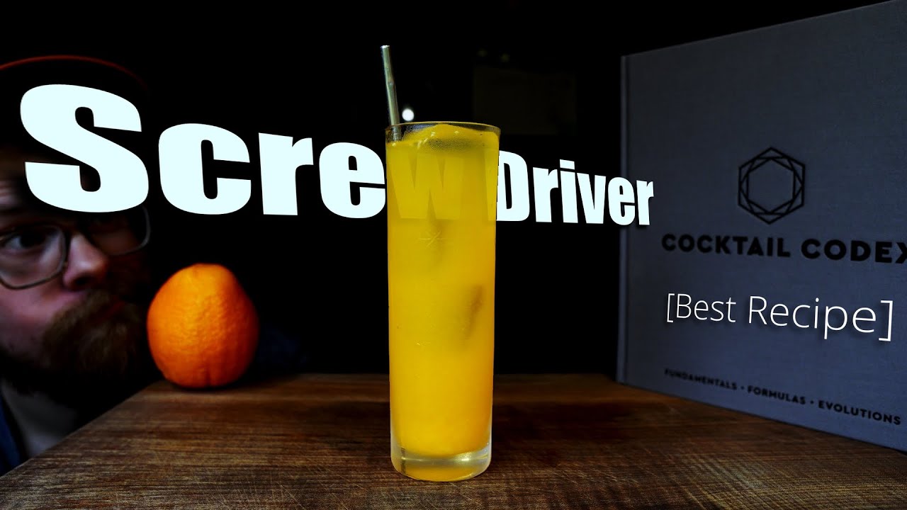 The Best Screwdriver Cocktail Recipe || The Cocktail Codex by Death & Co.