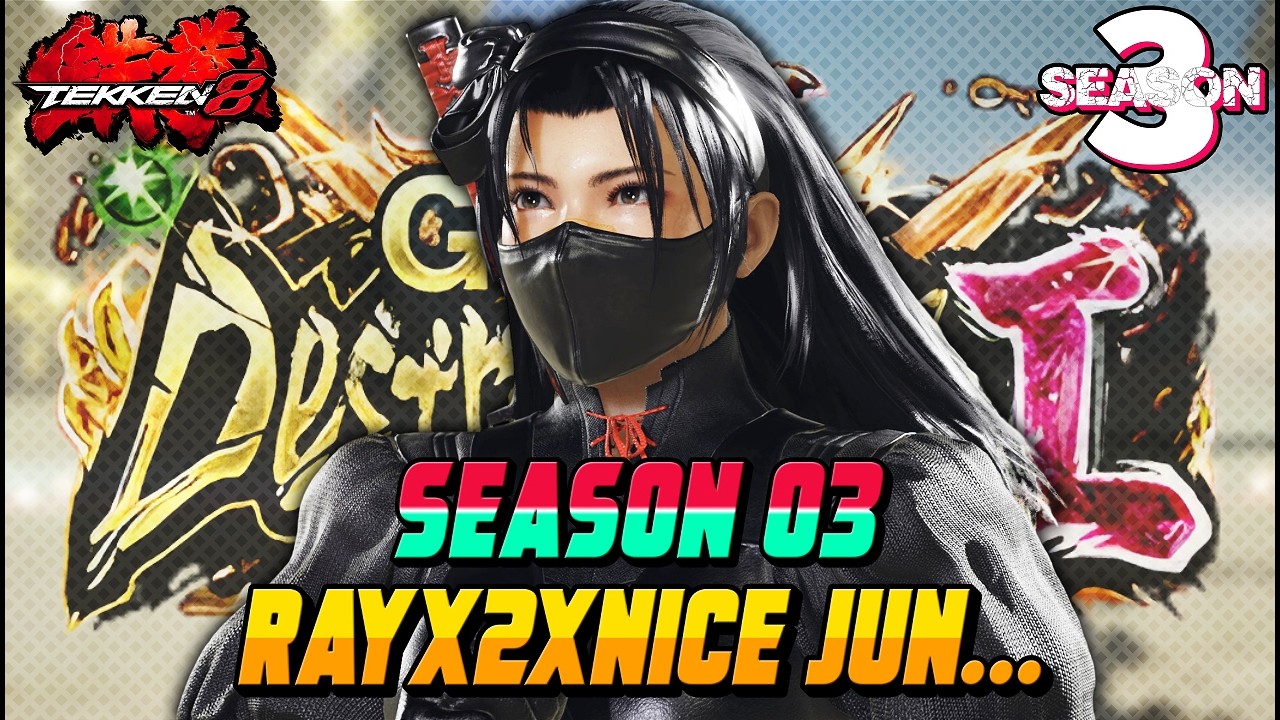 Tekken 8 S3 &ndash; RAYx2xNICE Jun High Level Showdown &ndash; Online Ranked Gameplay