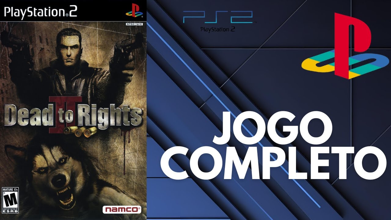 DEAD TO RIGHTS 2 PS2 - JOGO COMPLETO