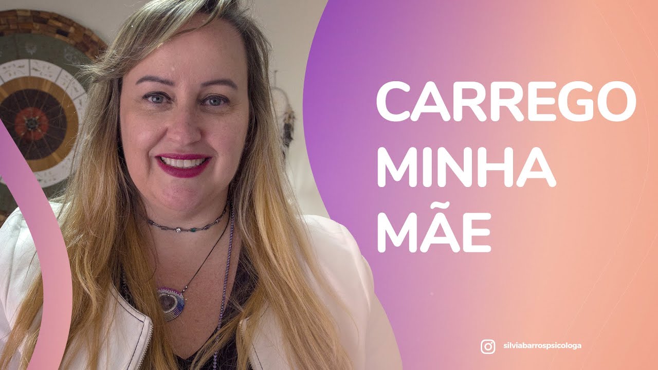 Percebi que carrego minha mãe