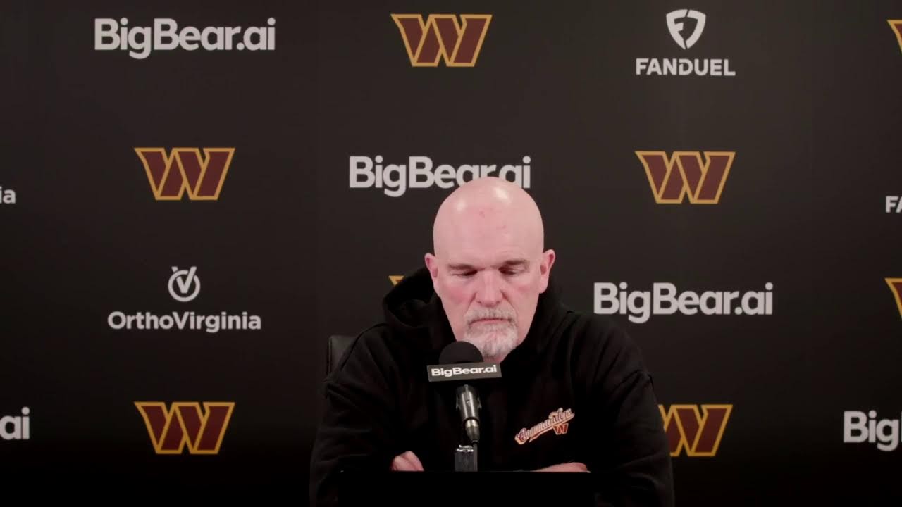 HC Dan Quinn Speaks to the Media the Day After the Loss to the Chiefs | Washington Commanders