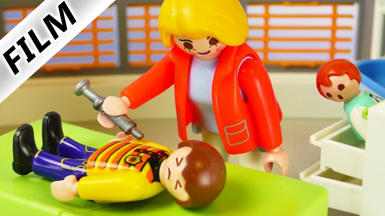 Playmobil Film deutsch MAMA ARBEIT IN KINDERKLINIK Emma schleicht sich heimlich rein | Familie Vogel