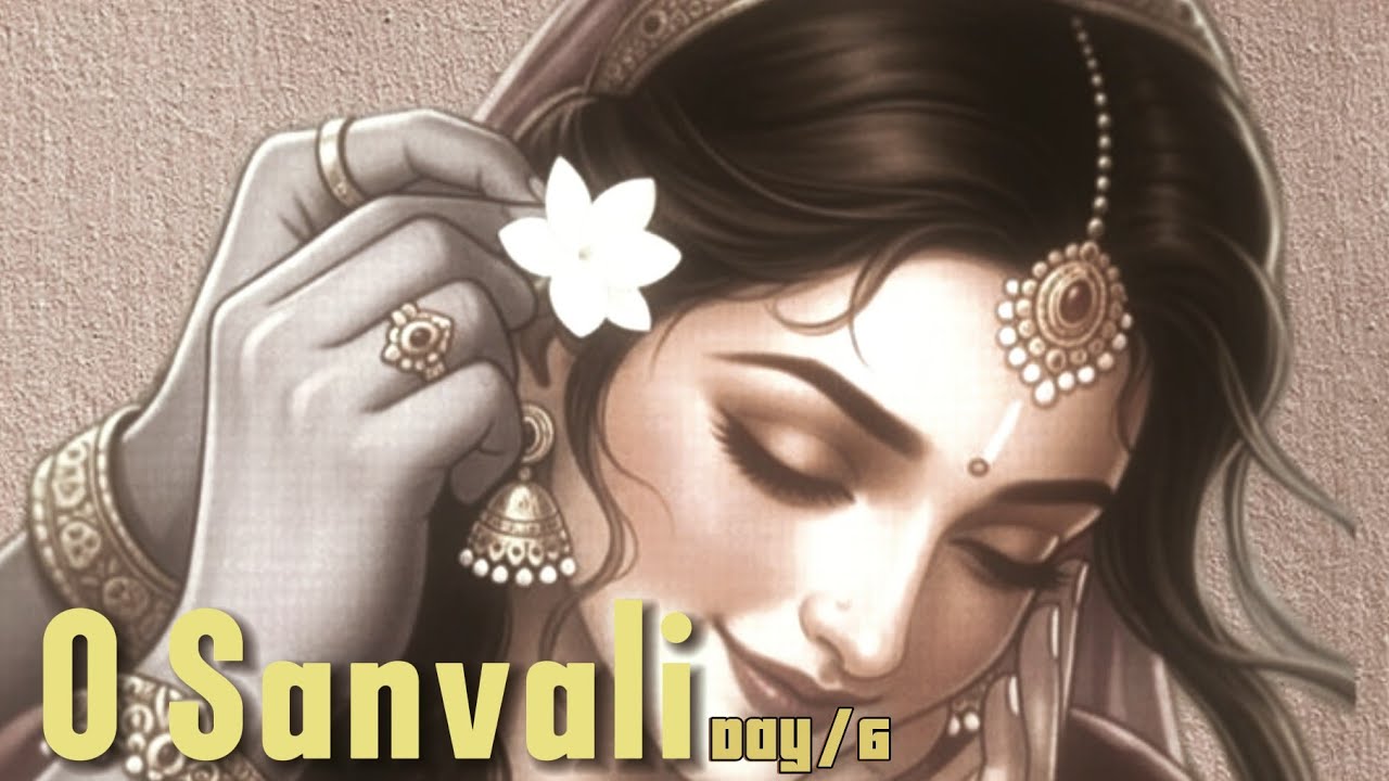 O Sanvali ( Day100/06 ) मे लिख रहा हूं, वक्त है तो मेरे शब्दों का हिस्सा बनो | राधे राधे 