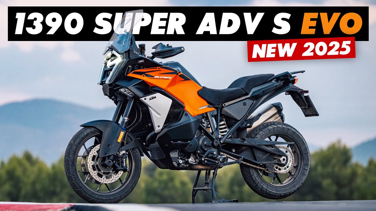 Анонсирован новый KTM 1390 Super Adventure S EVO 2025 года: 8 фактов, которые нужно знать!