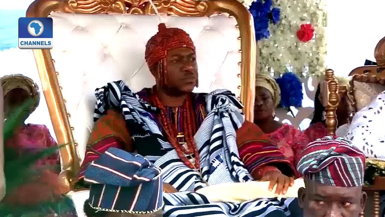 Rich Cultral Display As Oba Ogunoye Becomes New Olowo Of Owo