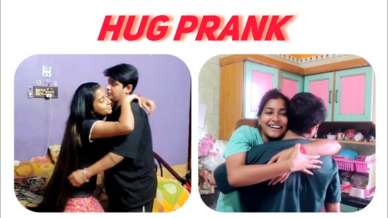 HUG PRANK 🤗😁 #lgbtqcouple #prank #prankvideo #adipromivlogs