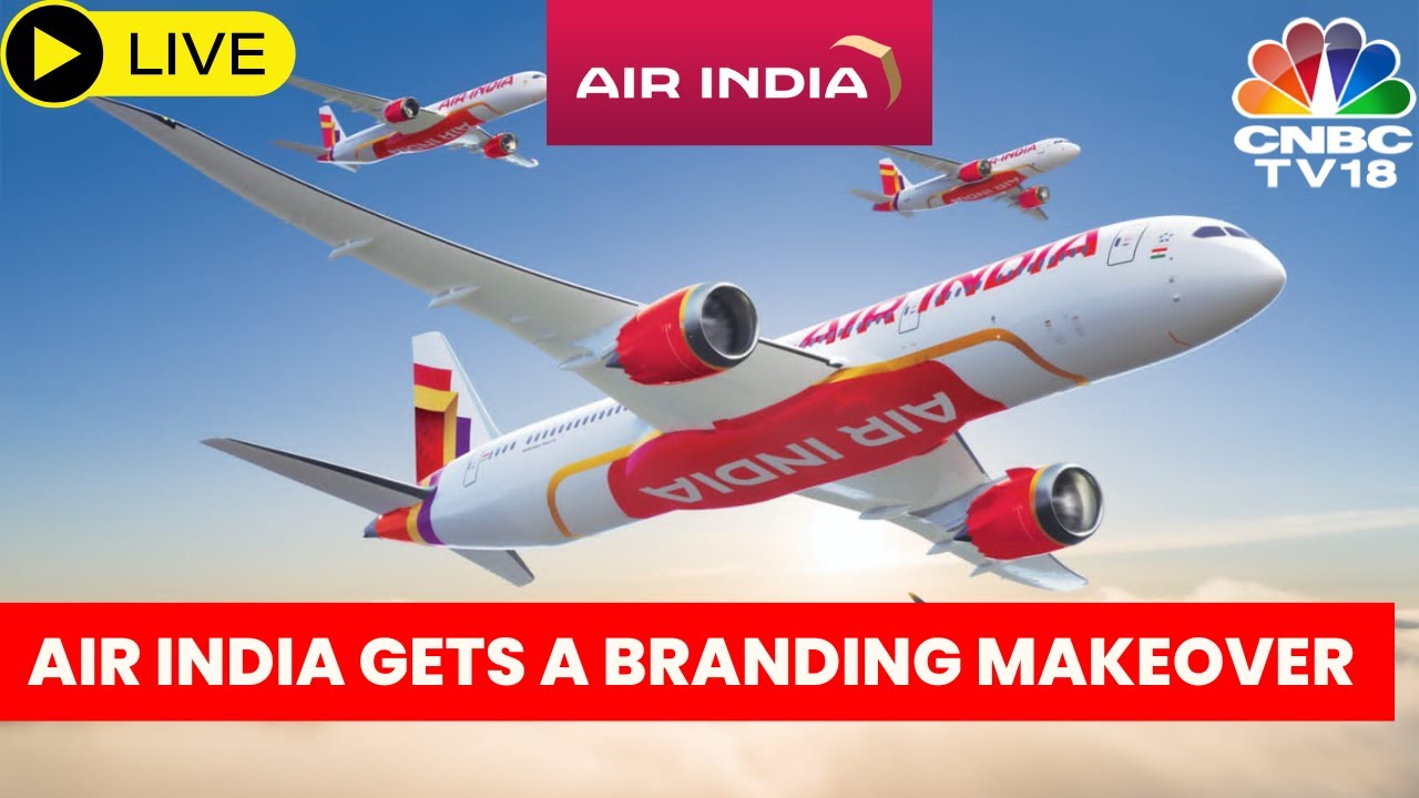 LIVE: Air India Launches Its New Logo | Air India Rebranding Live | Tata Group News | CNBC TV18 Live