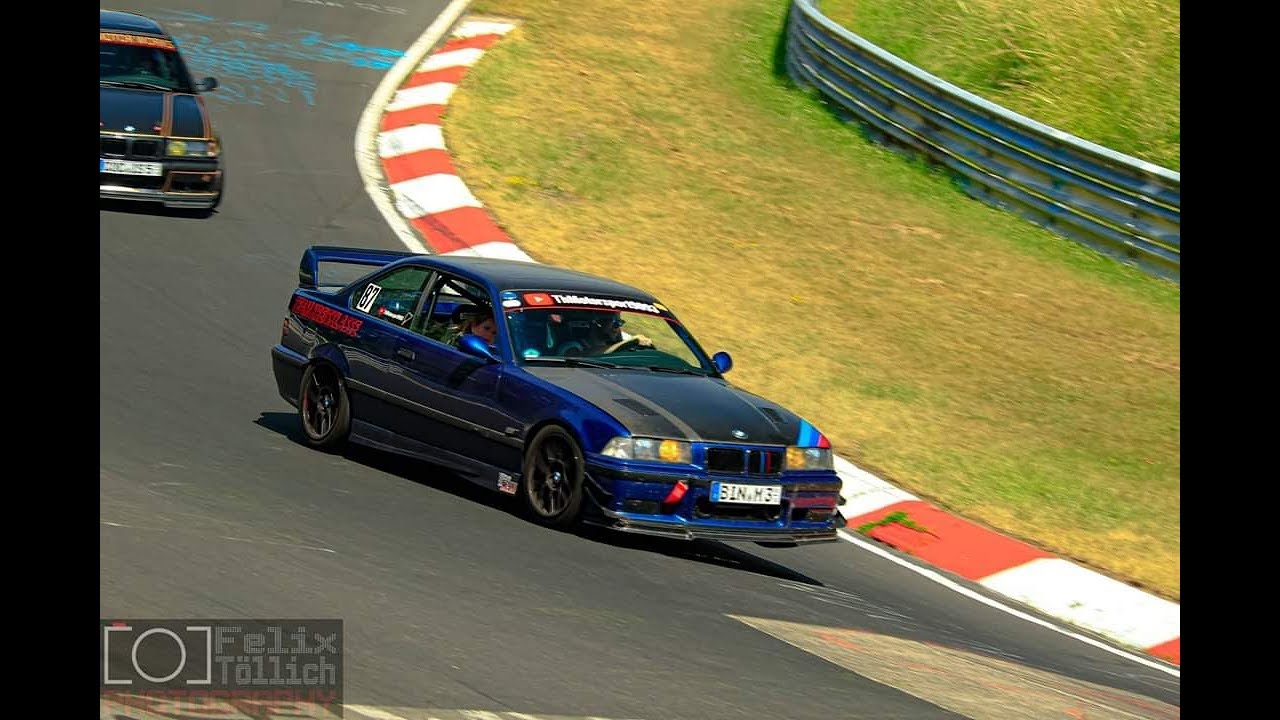 BMW E36 M3 3.0 + fast BMW E36 328i / Nürburgring Nordschleife