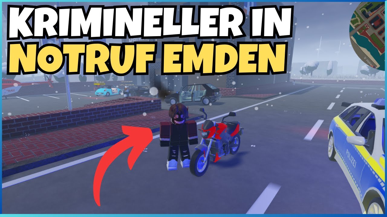 Krasse Action mit Hubschrauber und Motorrad in Notruf Emden!