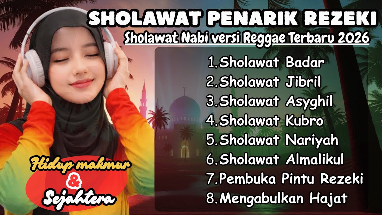 Sholawat Nabi Reggae | Cocok Untuk Santai, Kerja, dan Istirahat