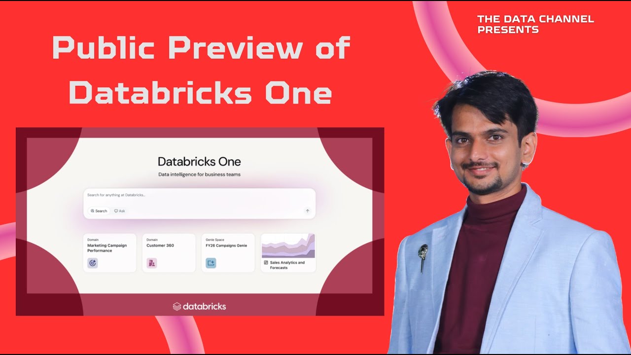 🔥 Представляем Databricks One | Простой способ предоставить данные и ИИ каждому бизнес-пользователю