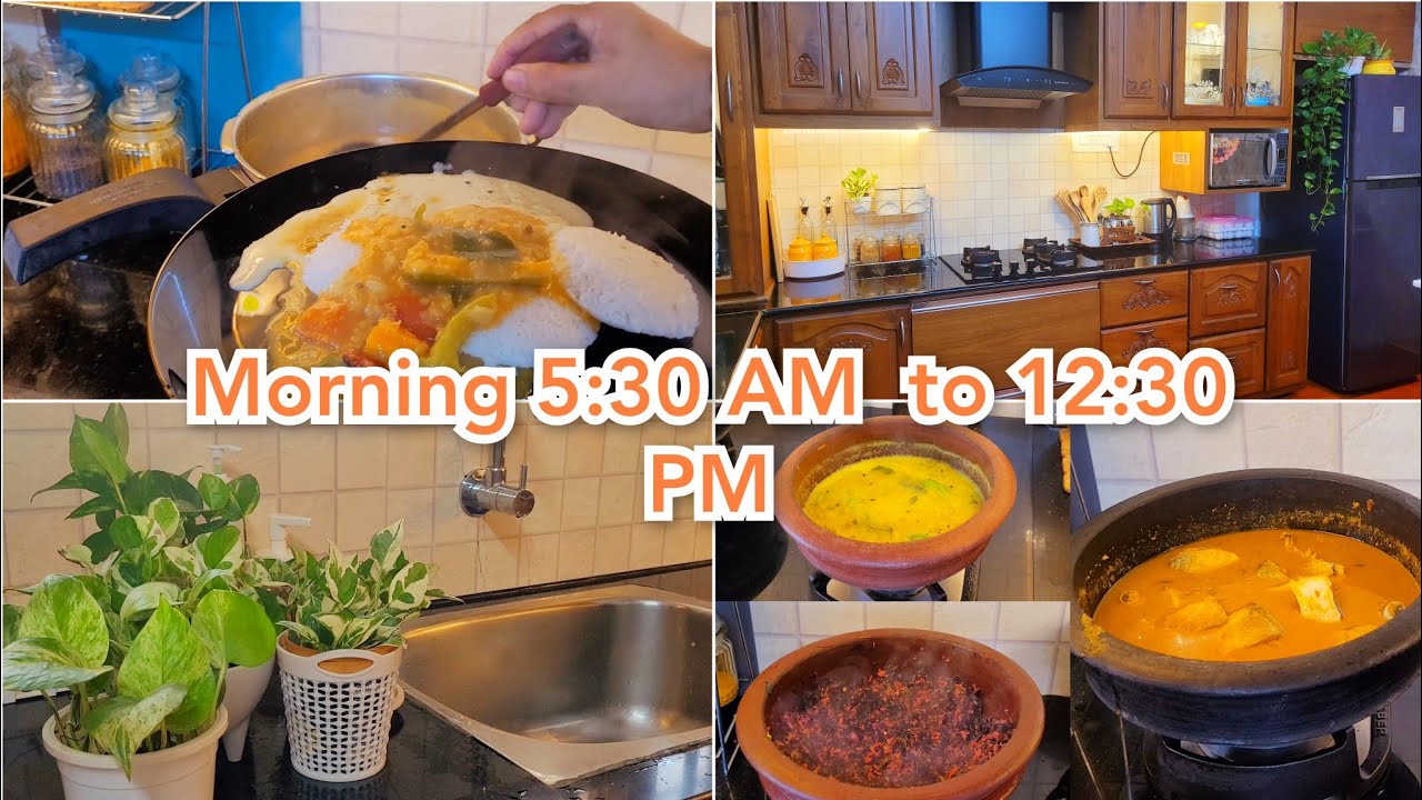 5:30 Am Morning Routine | Busy Morning Routine |Manga Pachadi Recipe | Subina Nishad