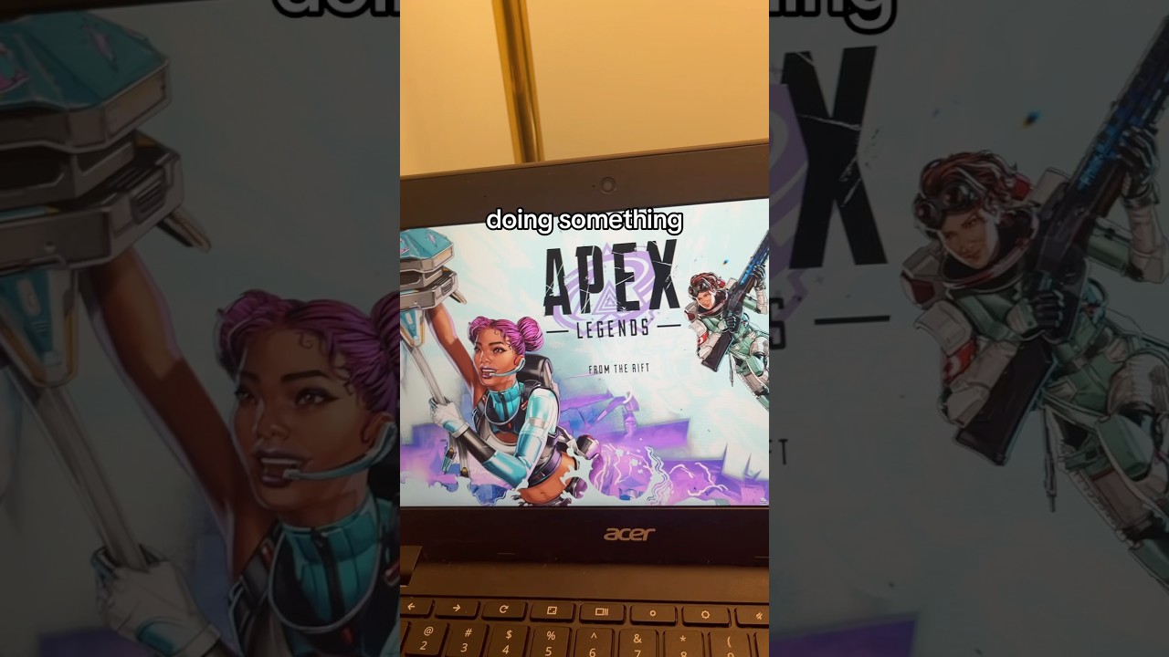 Apex Legends on a 7 year old Chromebook #tech #pc #gaming #apexlegends