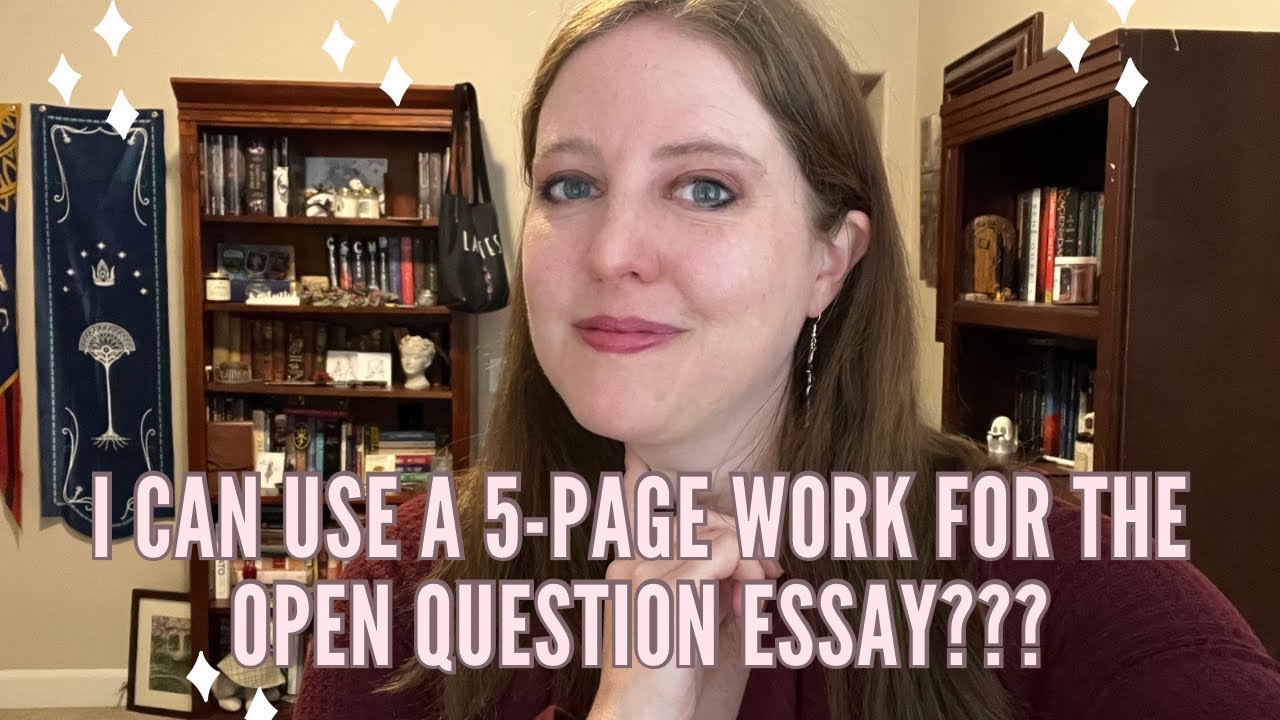 The SHORTEST work you can use for the AP Lit Open Question (2025 last minute tips!)