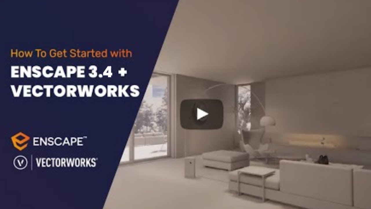 Learning Enscape 3.4 with Vectorworks