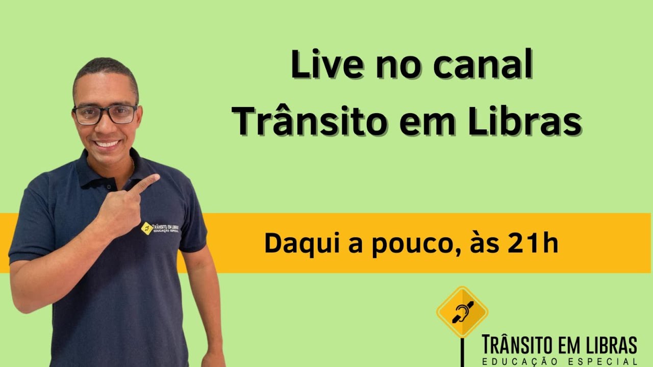 Simulado do Detran para Surdos.