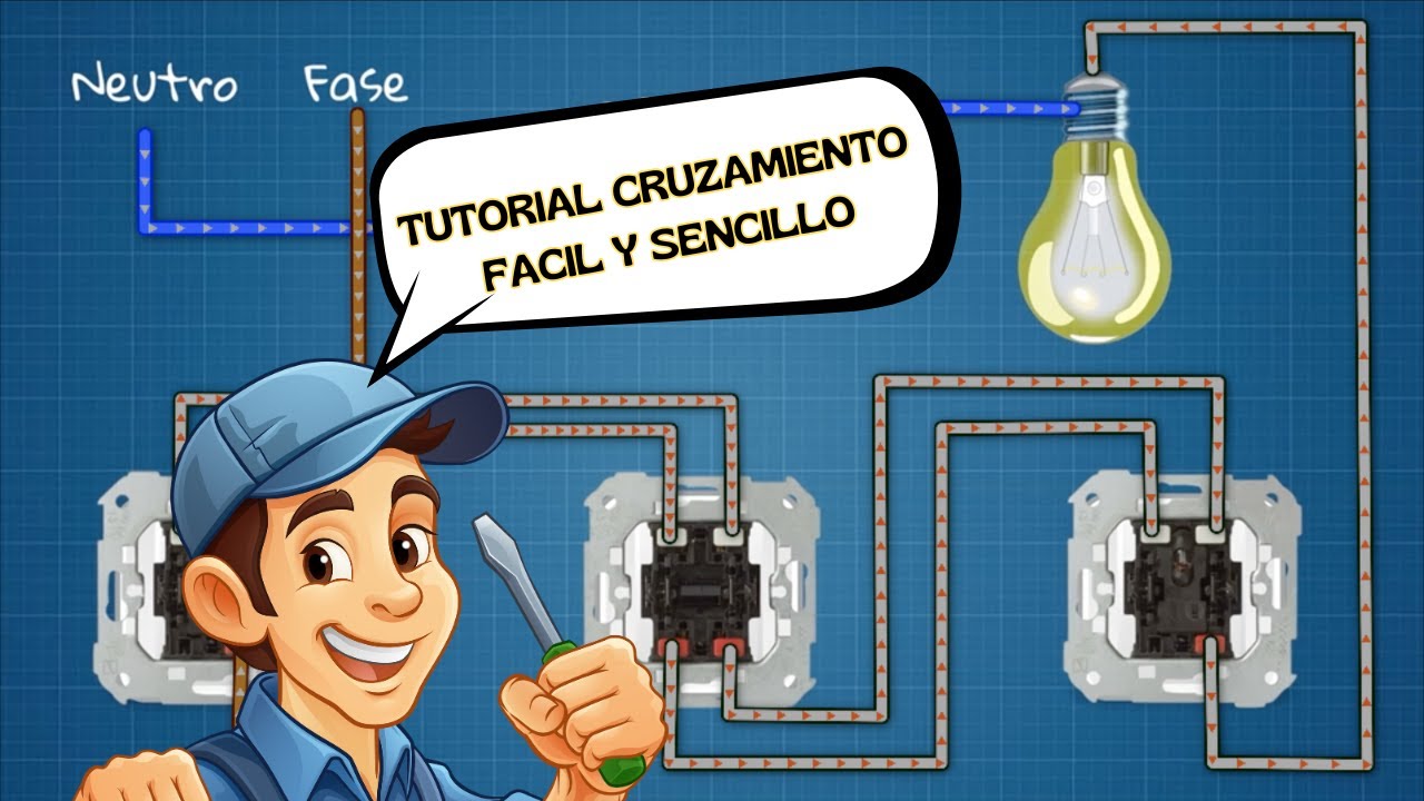 La forma M&Aacute;S F&Aacute;CIL de conectar un interruptor de cruzamiento (Gu&iacute;a completa)