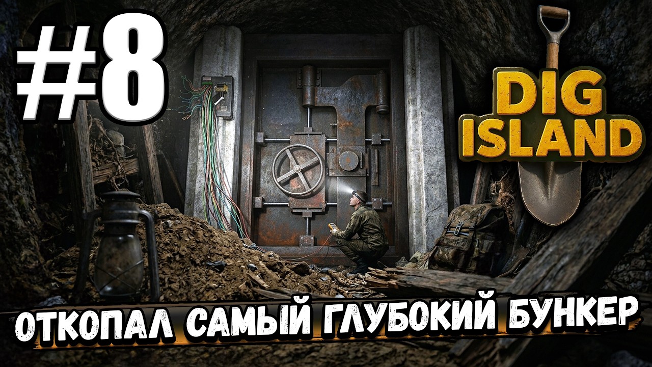 СДЕЛАЛ САМЫЙ КРУТОЙ БУР И ОТКОПАЛ САМЫЙ ГЛУБОКИЙ БУНКЕР, НО ОН ОКАЗАЛСЯ ЗАКРЫТ ► Dig Island #8