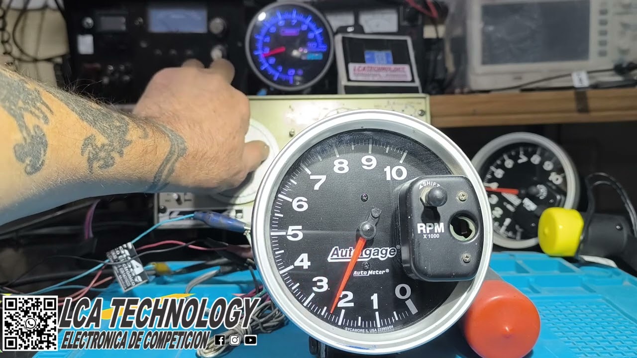 Prueba Orden 14071 / 72 Reparación Tacometros Autometer Autogage