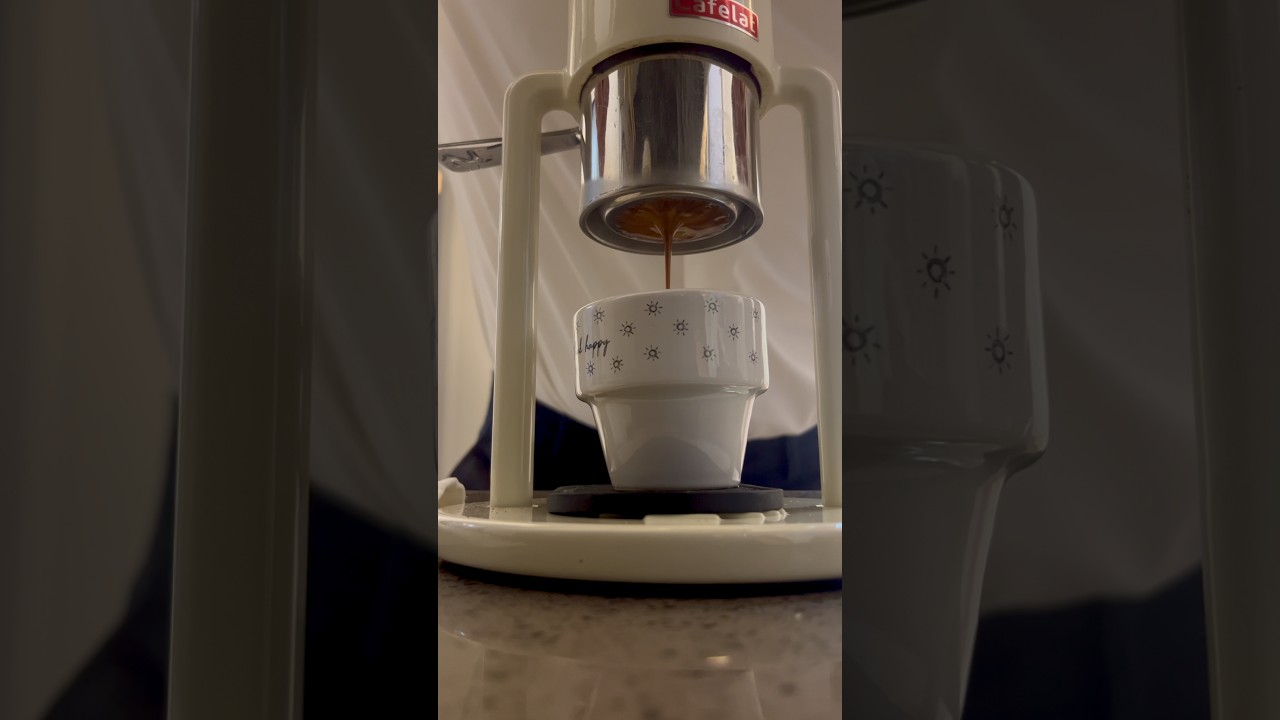 Morning Espresso with Cafelat Robot 