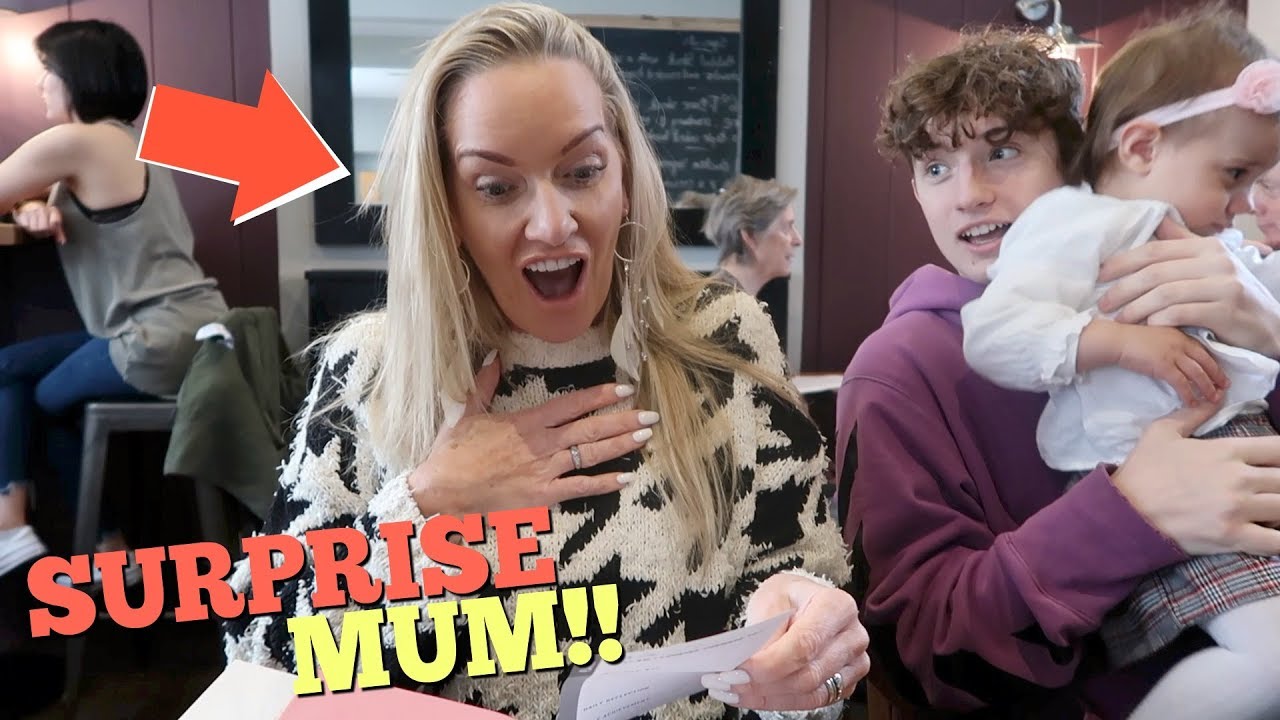 Huge mothers day present surprise from us kids!!! *her reaction was priceless*