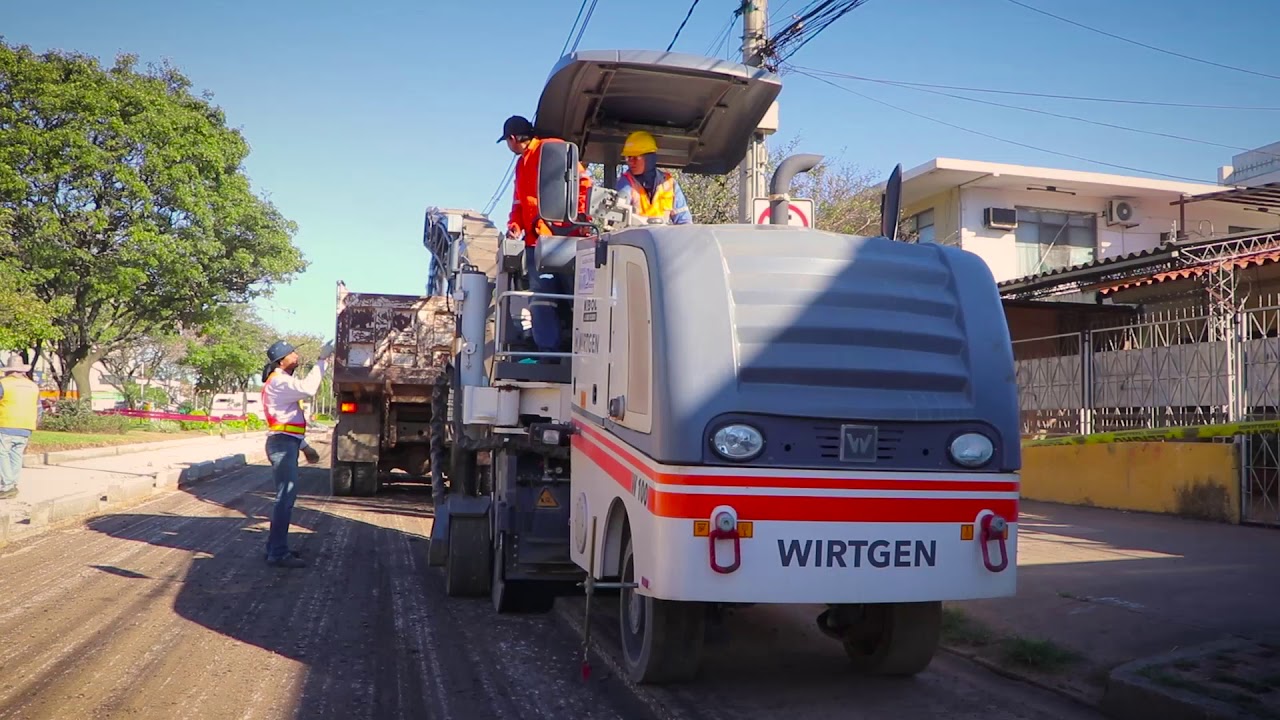 Fresadora Wirtgen W100 | Wirtgen Group | Proyecto BRT