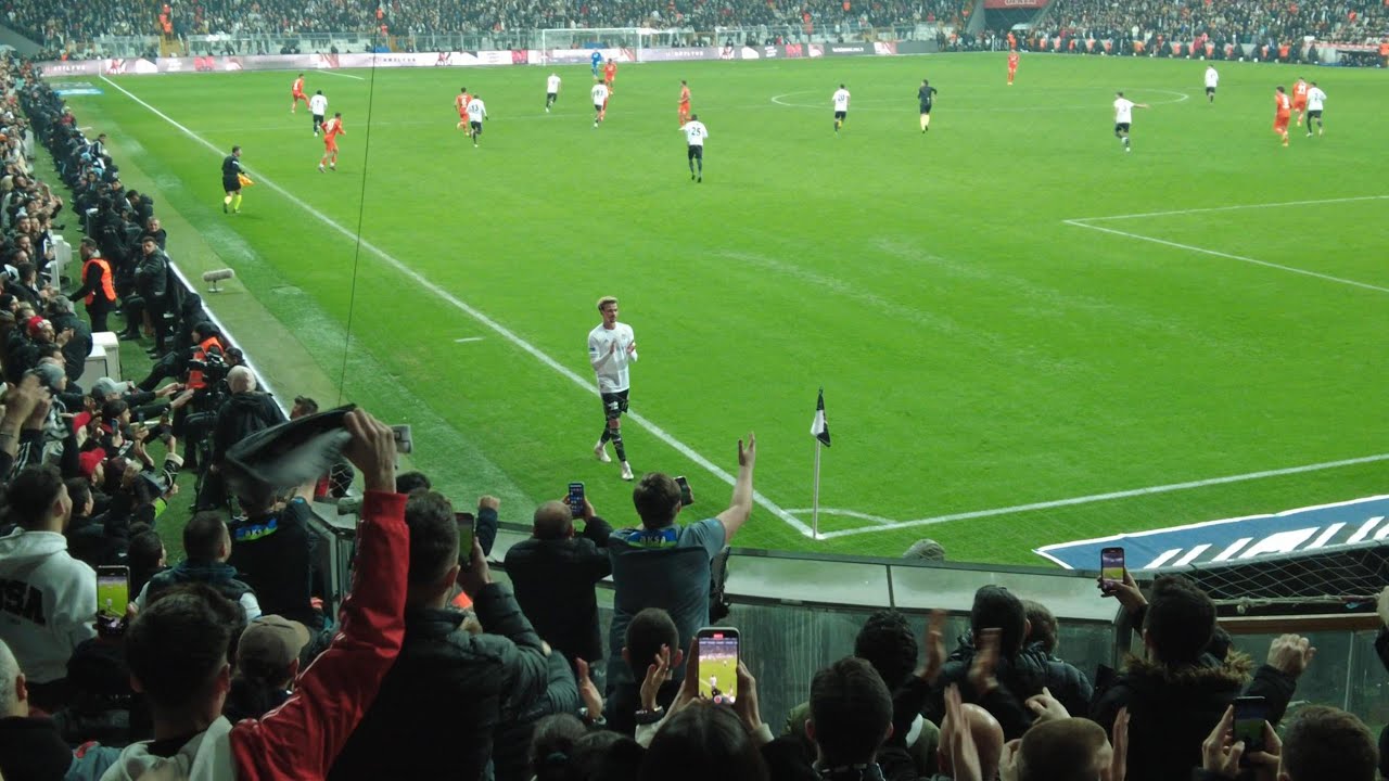 Vlog| Beşiktaş - Alanyaspor 3-0 | Tribün Atmosferi (Kuzey Alt)