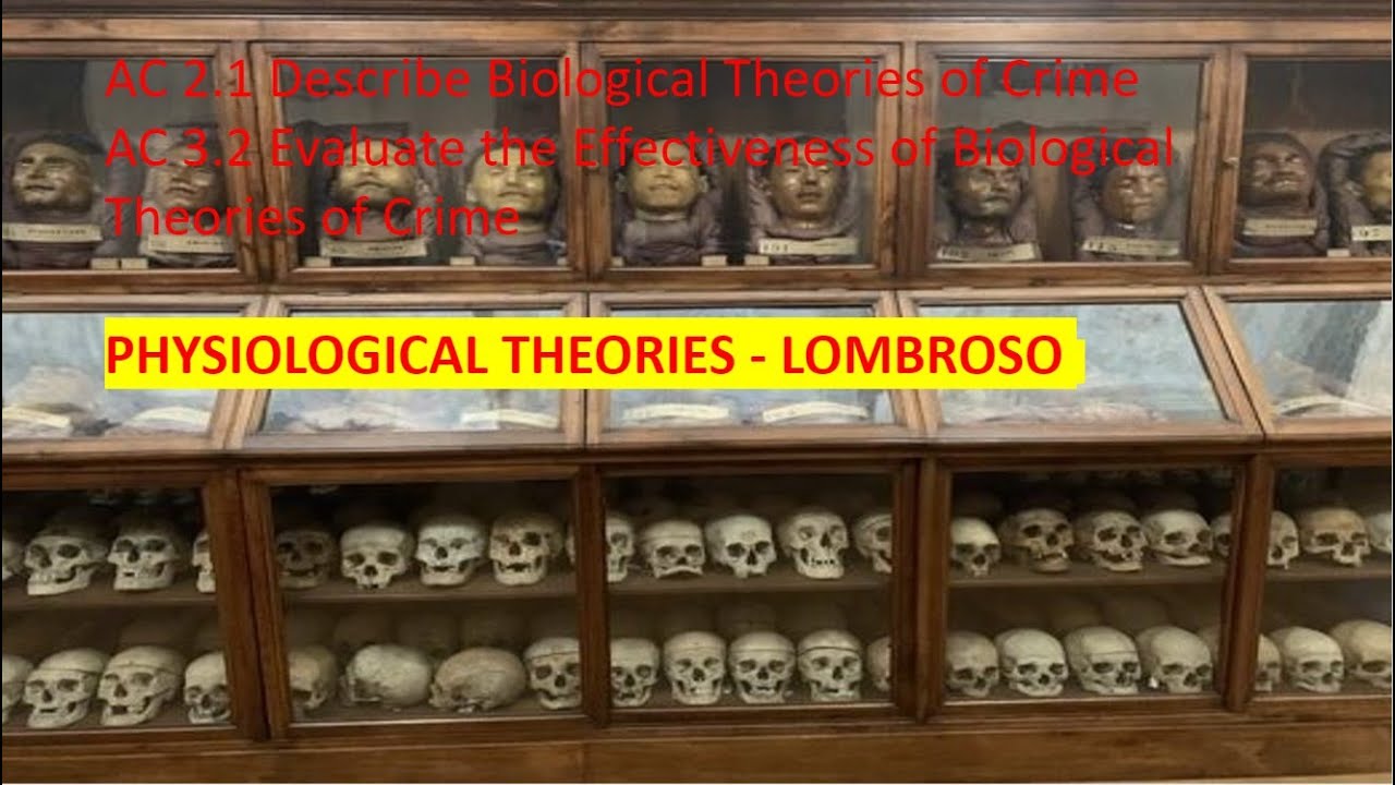 ACs 2.1 & 3.2 - Biological Theories -  Physiological -  Lombroso - (Updated 2022)
