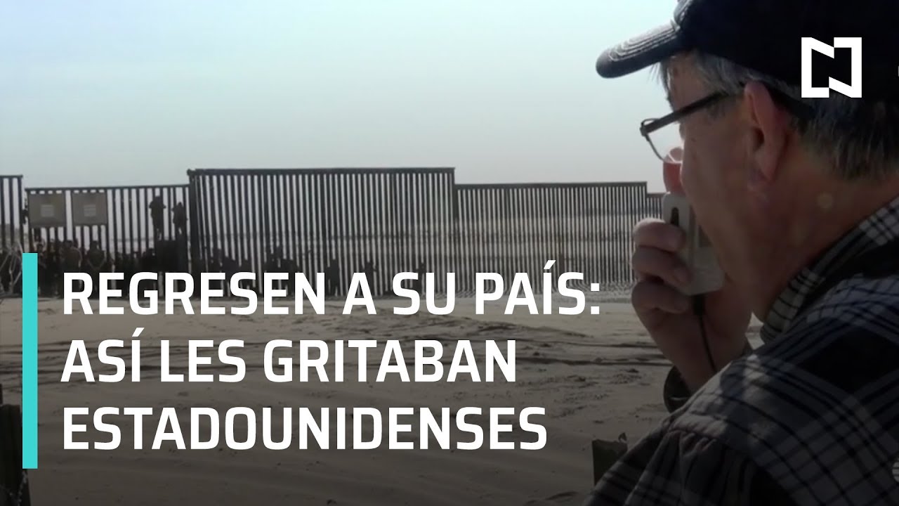 Mujeres de Caravana Migrante de Honduras saltan la valla fronteriza - En Punto con Denise Maerker