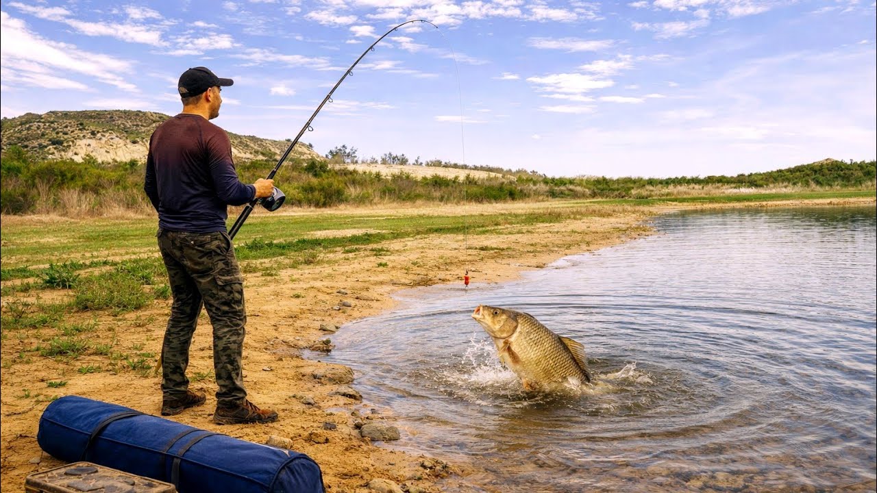 POV Fishing at the Dam – True Silence & Ambient Sounds