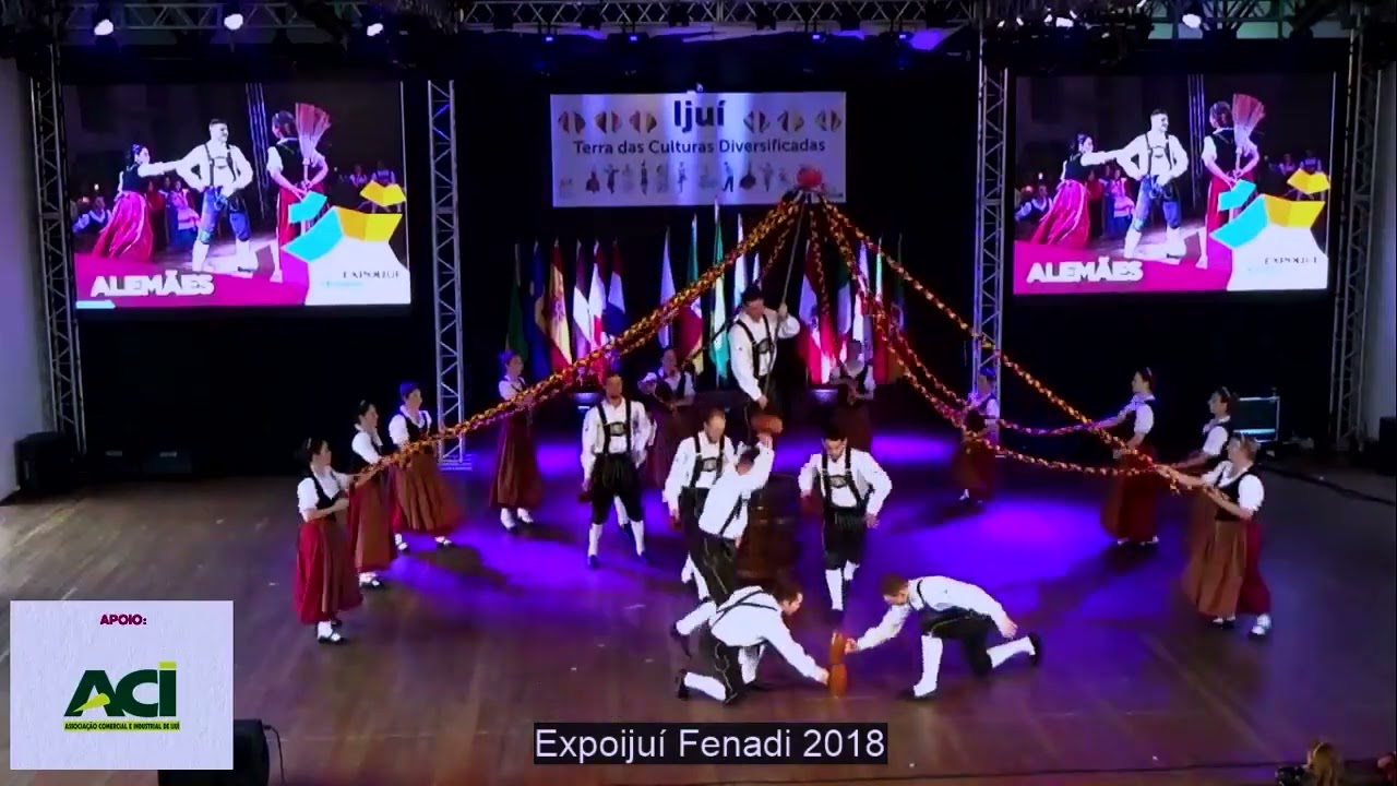 FENADI 2018 - Apresentação do Grupo Frohe Jugend - Etnia Alemã
