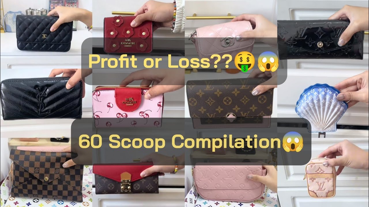 😱Massive 60 Scoops Mini Bags Compilation | Fashion Bags 2025❣️ Enjoy❣️