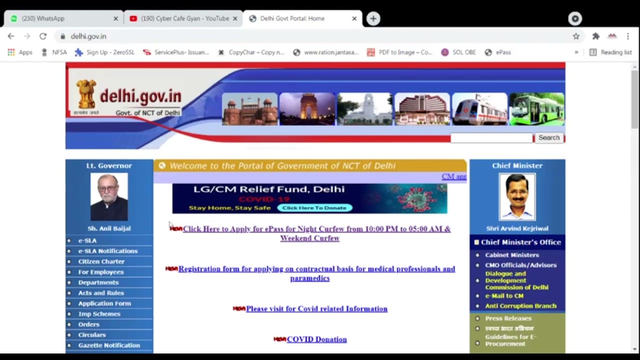 ePass Delhi - Lockdown 2021 e-Pass Delhi Curfew Apply Online | Link in Description