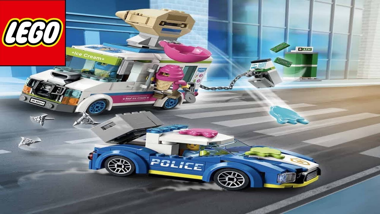 LEGO City 60314 Ice Cream Truck Police Chase
