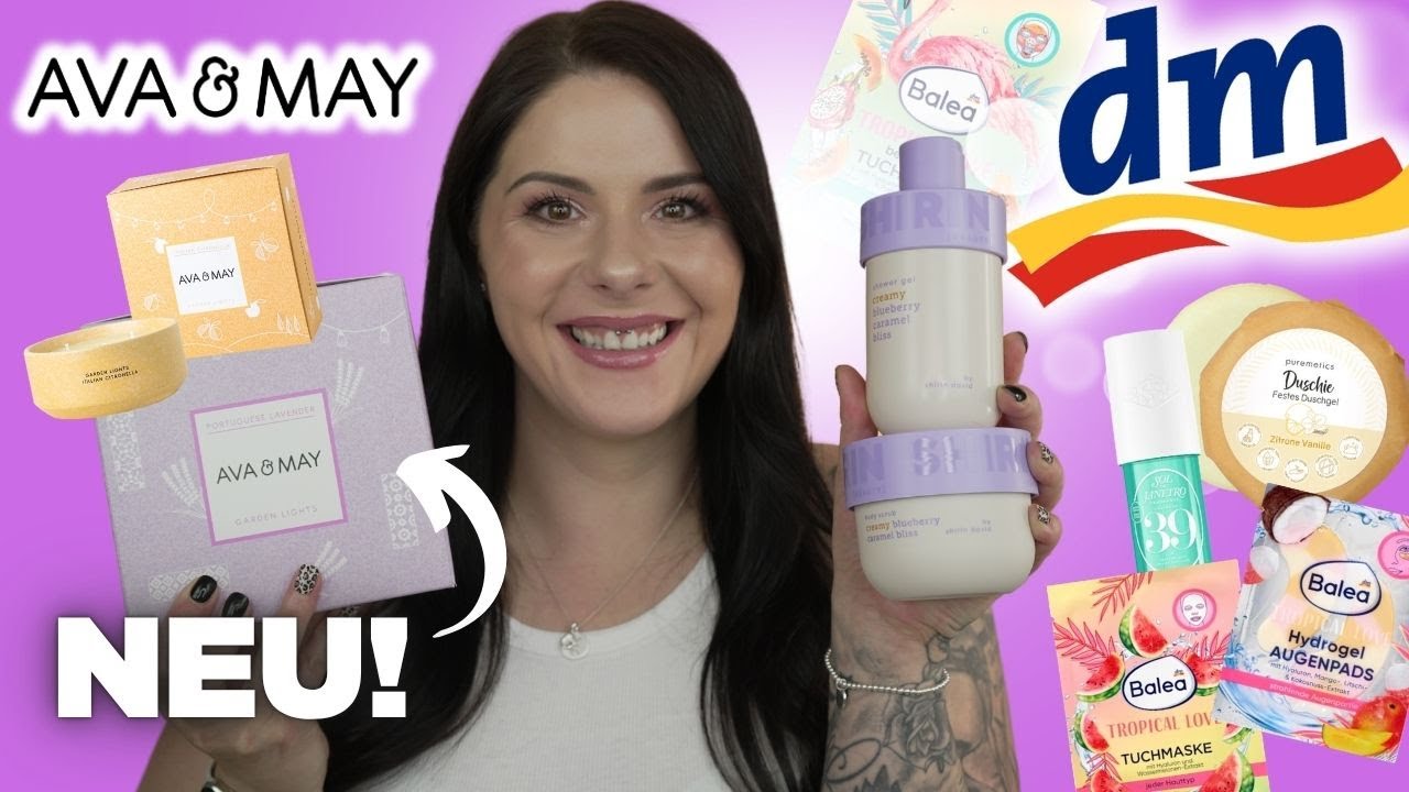 NEU bei DM! 💜 AVA & MAY, Balea, Sol de Janeiro & mehr – Must-Haves für den Sommer 2025!