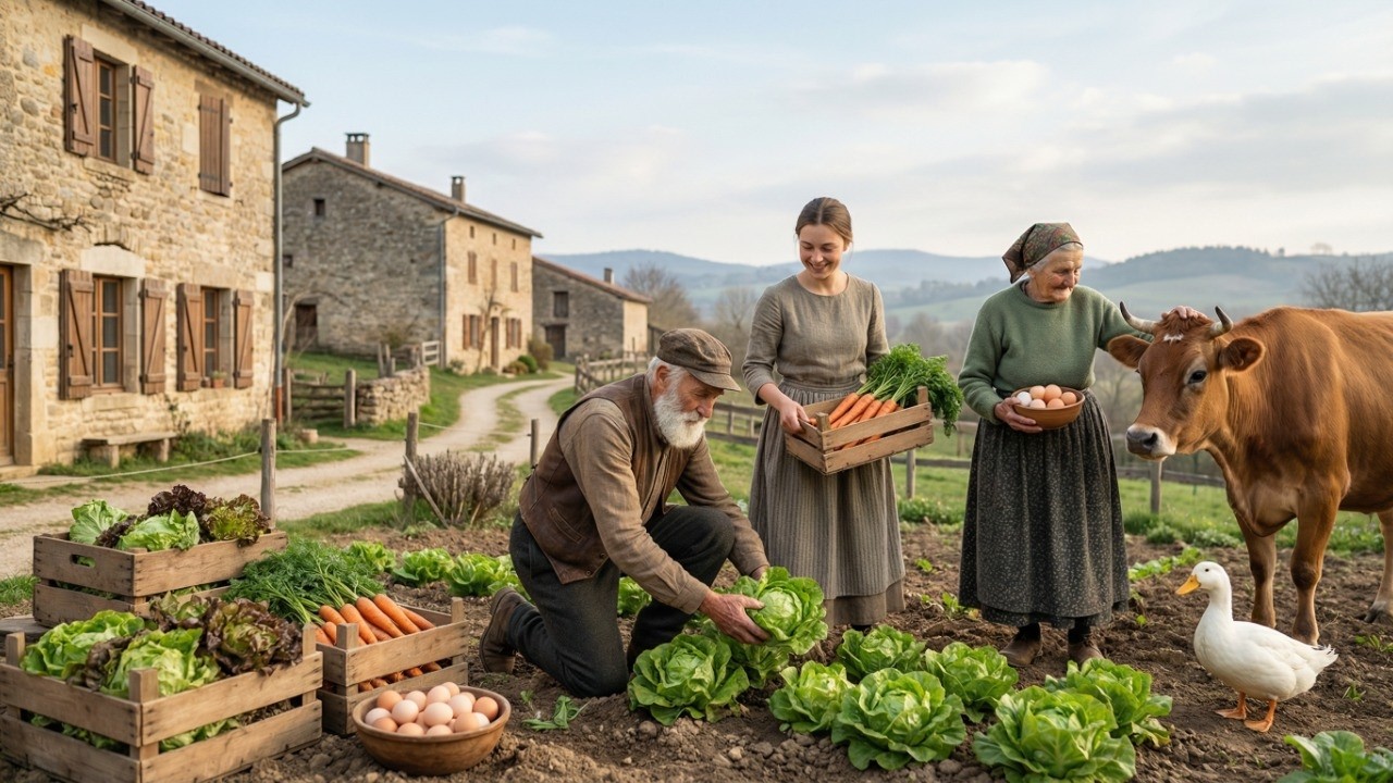 Most Beautiful Ancient Village in Europe  Peaceful Countryside Life