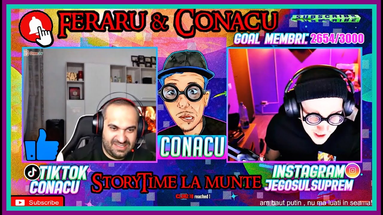 FERARU & CONACU STORY TIME LA MUNTE 🔞omeTV  #Conacu​ #road2k​ abonati #12 #Feraru