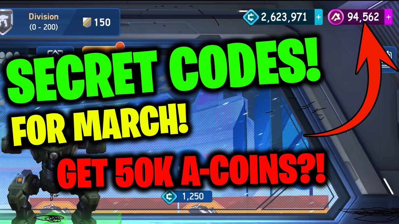 [ NEW ] SECRET Mech Arena PROMO CODES 2026 for March🔥 Get FREE A-Coins + Implants