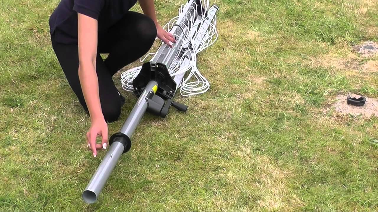Home Laundry Company 3 Arm Rotary Washing Line with Hoist