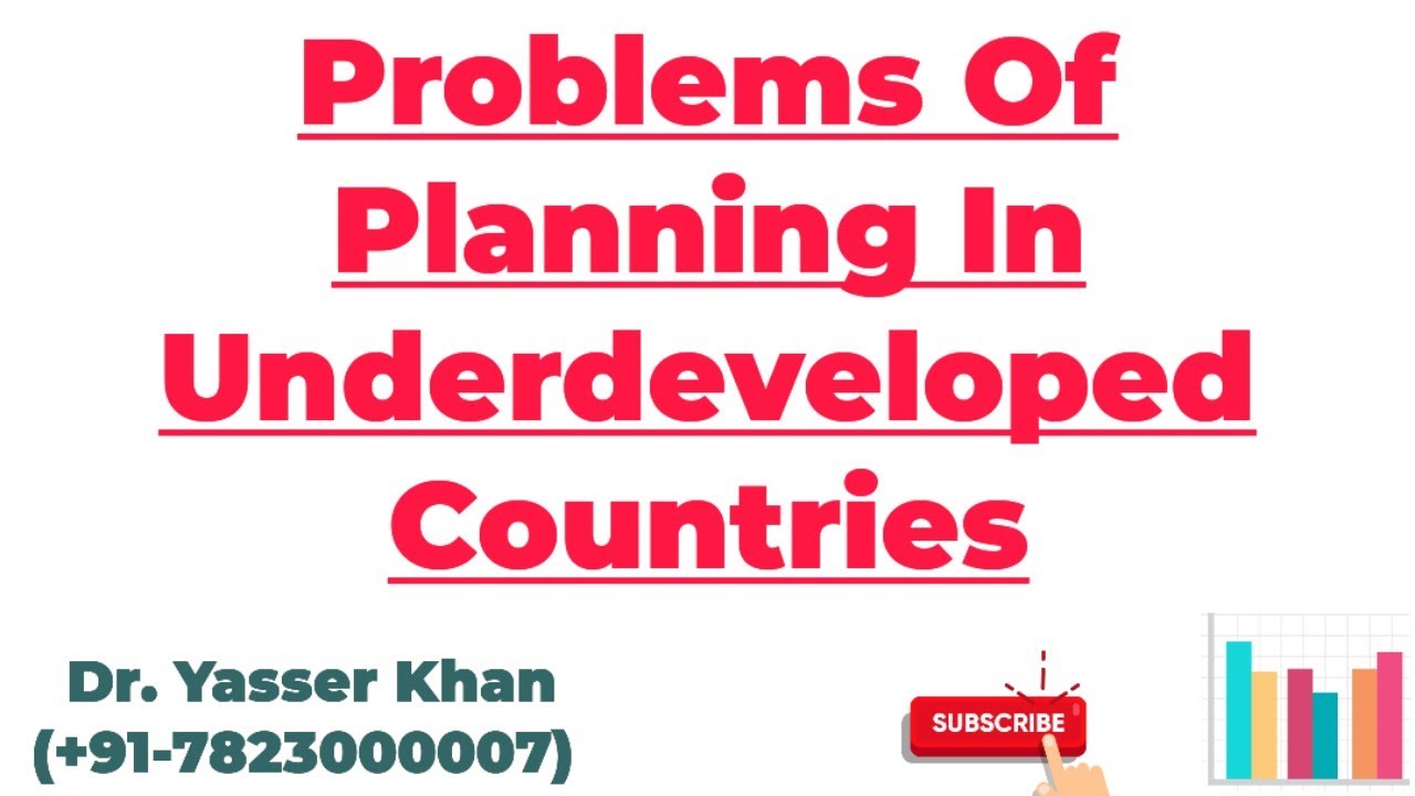 Problems Of Planning In Underdeveloped Countries | Economic Planning | Economics | UPSC UGC CUET