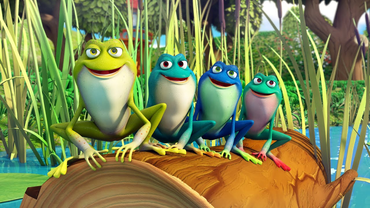 Sapinho Verde - Desenho Infantil - Can&ccedil;&otilde;es infantis para crian&ccedil;as! - TesoureosDaInfacia